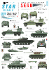 Star Decals 35-C1142 Serbian (SVK and VRS) M18 Hellcat, M36B2 Jackson, M84, PT-76B, BTR-50PK, M53/59 Praga SPAAG 1/35